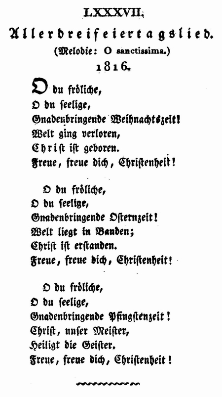 67-O du frhliche-Weih-Ostern-Pfingsten-original-erstdruck-1816