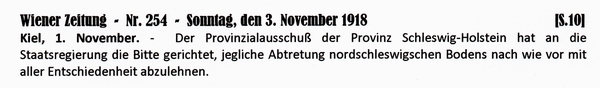 1918-11-03-Schleswig Bitte-W Z