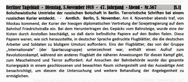 1918-11-05-Bolschw-Umtriebe-Rus Botschaft-BTB