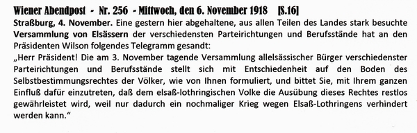 1918-11-06-Els-Loth fordert Selbstbest-WZ