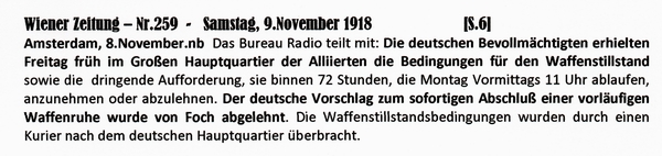1918-11-09-01-bergabe Waffenstillstdbedg-WZ