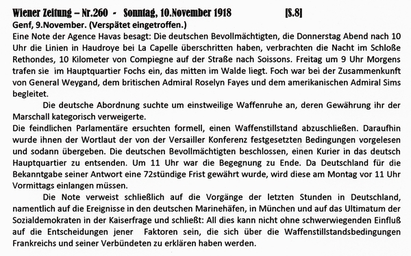 1918-11-10-12-bergabe Waffenstillstandbed-WZ