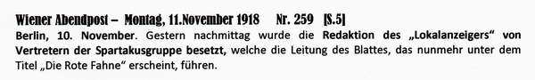 1918-11-11-01-Lokalanz zu rote Fahne-WZ