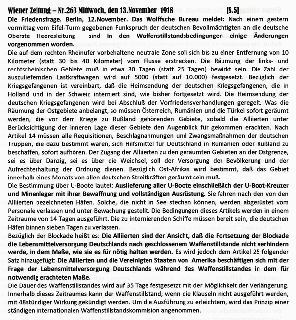 1918-11-13-03-nderung Waffenstlstd-WZ