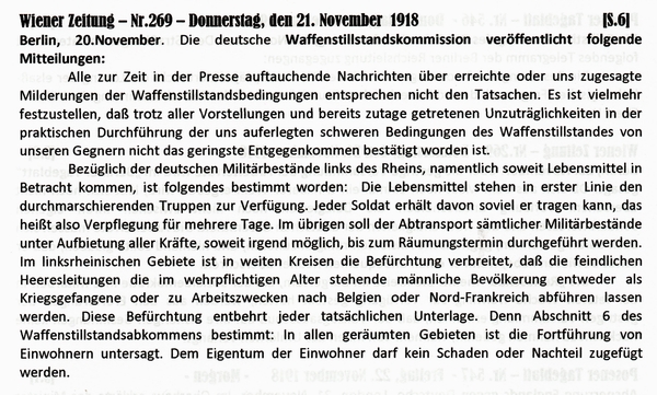 1918-11-21-01-weitere Regln Waffenstd-WZ