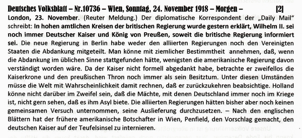 1918-11-24-02-Wilhelm offiz.Kaiser-WZ