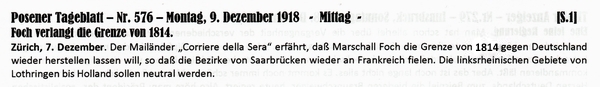 1918-12-09-Foch Grenze von 1814-POS1