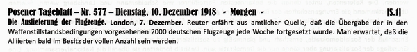 1918-12-10-Auslieferung Flugzeuge-POS
