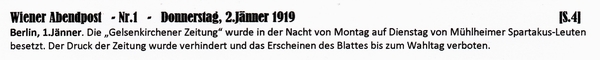 1919-01-02-01-Ztg v Spartakus besetzt-WAP