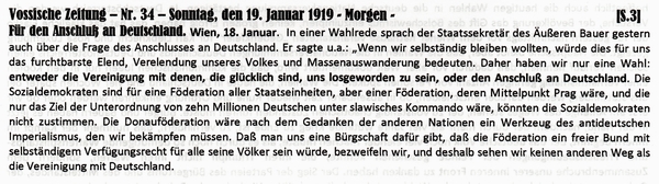 1919-01-19-bsterreich f Anschlu-VOS