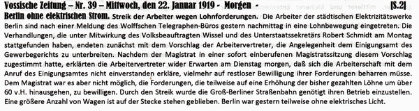 1919-01-22-bSpartakus-Berlin ohne Strom-Streik-VOS