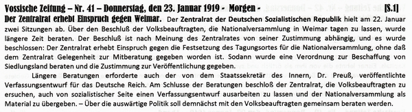1919-01-23-dNatiovers-Einspruch geg Weimar-VOS