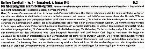1919-01-04-c3Friedenskongre Programm-BTB