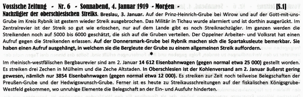 1919-01-04-eStreik Oberschlesien-VOS