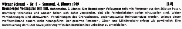 1919-01-04-iBromberger Vereinbarungen-WZ