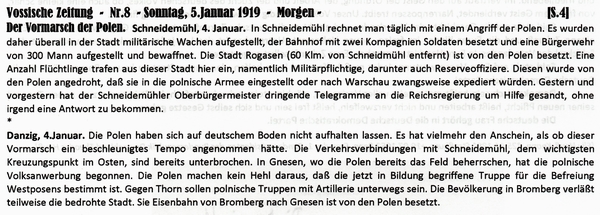1919-01-05-gPolen Vormarsch-VOS