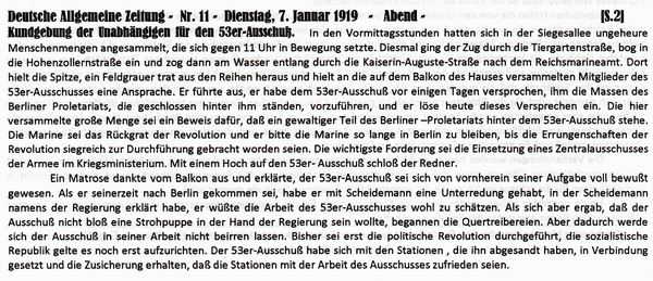 1919-01-07-lPutsch-DienstagUSPD-Demo-DAZ