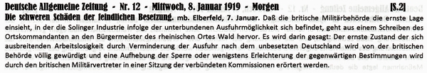 1919-01-08-aBesatzung-Schden-DAZ