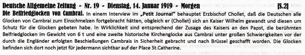 1919-01-14-bbWaffenstd-Glocke Cambrai-DAZ