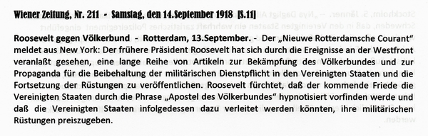 1918-09-14-Kom.Roosevelt-VN.Wiener Zeitung