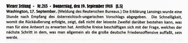 1918-09-19-01-bUSA Erklrung 1 Std nach Erhalt Note-WZ