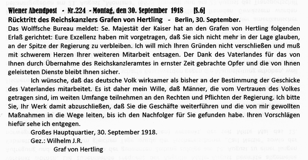 1918-09-29-30-Rcktritt Hertling-WZ