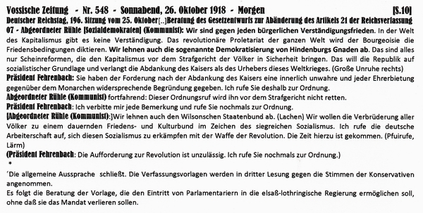 1918-10-26-14-Rede-Rhle-VOS