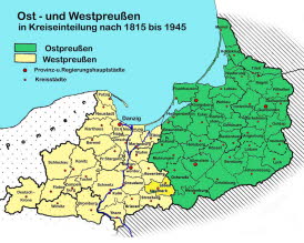 Kreise West- und Ostpreuens 