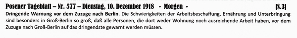 1918-12-10-Warnung vor Zuzug Berlin-POS