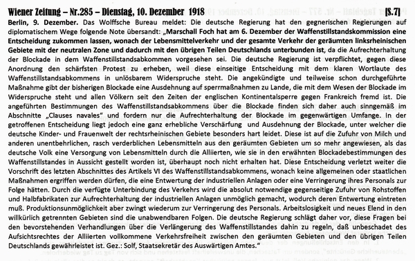 1918-12-10-protest Dld gegen Blockade BesatzGebiet-WZ