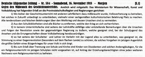 1918-11-16-bGeg Mibtauch Geschi-Unterr-DAZ