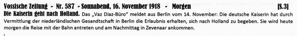 1918-11-16-bKaiserin geht nach Holland-VOS