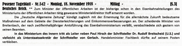 1918-11-18-01-bneue Minister-POS