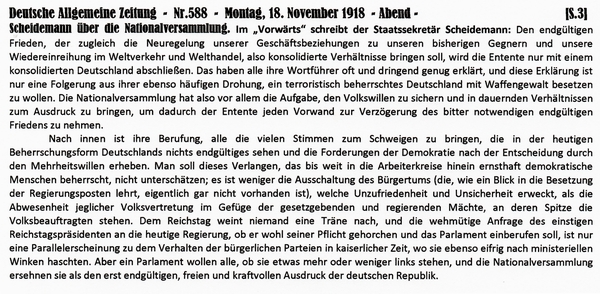 1918-11-18-03-cScheidemann zu Nationalvers-DAZ