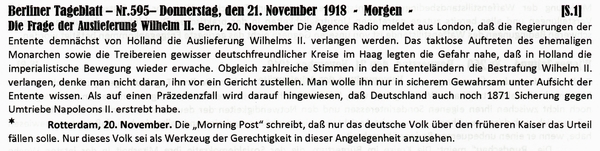1918-11-21-cAuslieferung WilhelmII.-BTB