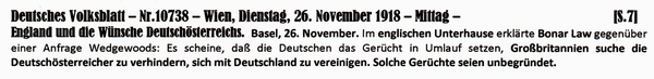 1918-11-26-bEngland sucht Anschlu zu verh-Gercht-DVB