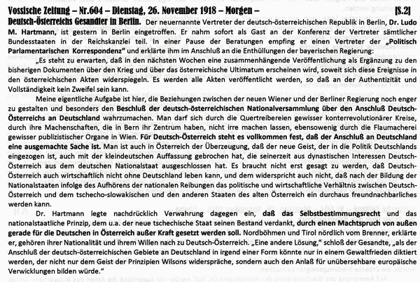 1918-11-26-eKomt sterr Botschft zur Lage-VOS