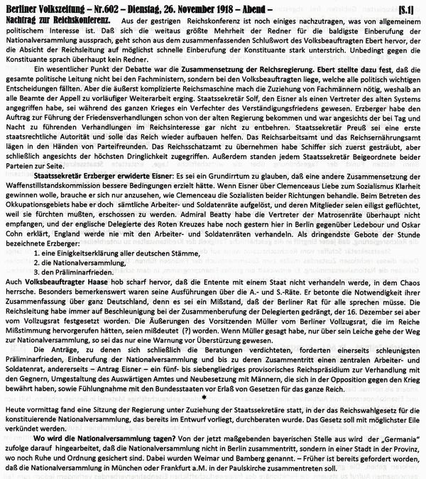 1918-11-26-eReichskonferenz Nachtrag-BVZ