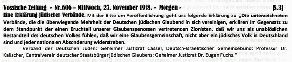1918-11-27-eJdische Verbnde-VOS