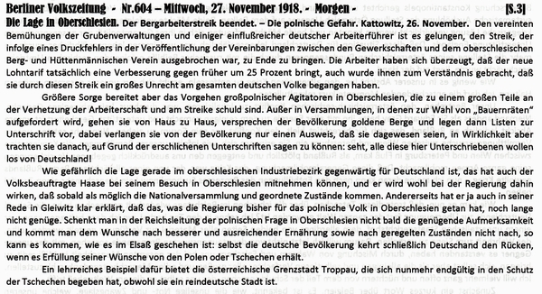 1918-11-27-fLage Oberschlesien-BVZ
