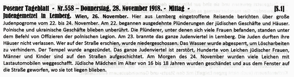 1918-11-28-cJudenpogrome Lemberg-POS