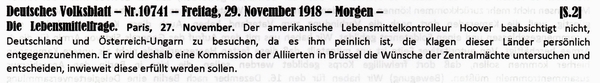 1918-11-29-ablebensmittelfrage USA-DVB
