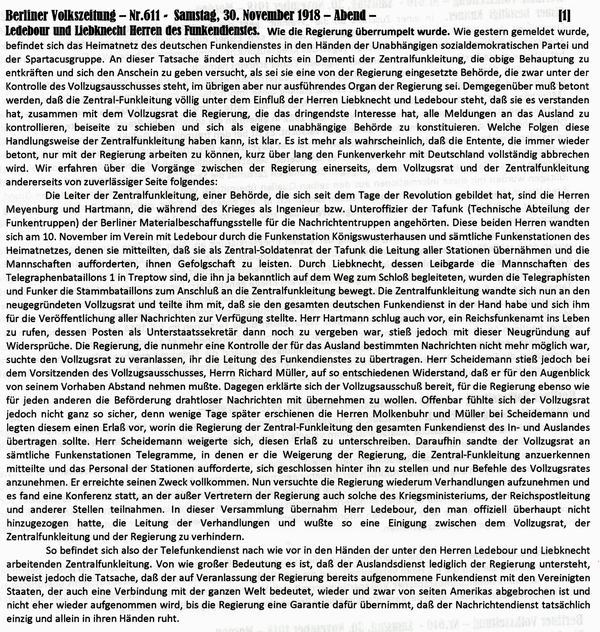 1918-11-30-dLiebknecht Funkendienst-BVZ