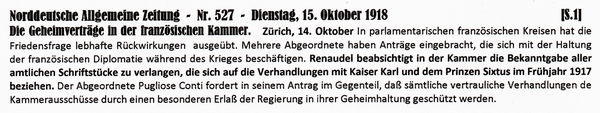 1918-10-15-25-Franz Geheimvertr m sterreich-NAZ