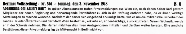 1918-11-03-11-Abdankung Kaiser Karl-BVZ