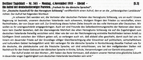 1918-11-04-07-Deutschschleswig Aufruf-BTB