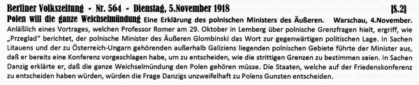 1918-11-05-22-Polen will Danzig-BVZ