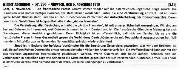 1918-11-06-06-frz Presse zu sterreich-WAP