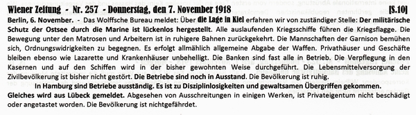 1918-11-07-06-Lage in Kiel-WZ