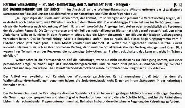 1918-11-07-14-SPD u Kaiser-BVZ